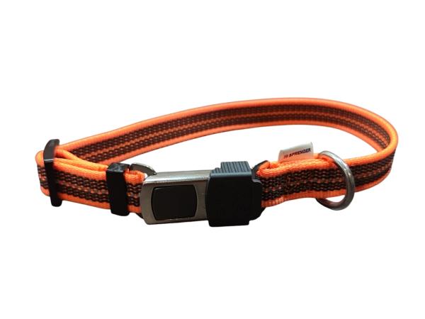 Gummiertes Halsband verstellbar mit Clicklock